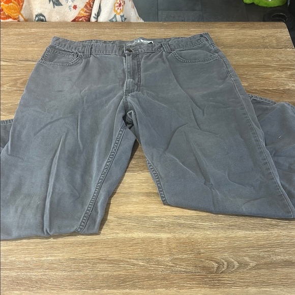 Carhartt Men's Gray Pants size 40 rugged flex - Picture 1 of 13